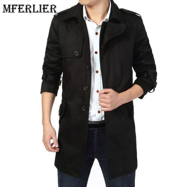 mferlier winter autumn trench coat men 5xl 6xl 7xl long sleeve casual large size solid coat men black and khaki colors, Tan;black
mferlier winter autumn trench coat men 5xl 6xl 7xl long sleeve casual large size solid coat men black and khaki colors, Tan;black
