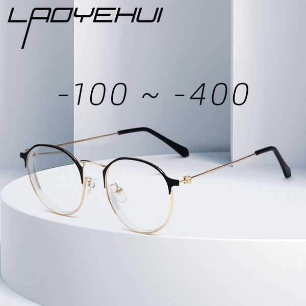 prescription optical women glasses man metal round retro nearsighted myopia diopter glasses minus -1 -1.5 -2 -3 -4.5, Black 
prescription optical women glasses man metal round retro nearsighted myopia diopter glasses minus -1 -1.5 -2 -3 -4.5, Black