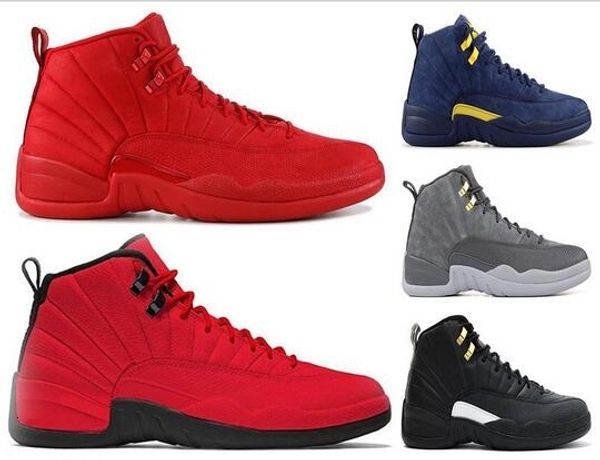 new arrival gym red 12 12s basketball shoes men bulls michigan the master black white gamma blue mens trainer sports sneakers size 40-47
new arrival gym red 12 12s basketball shoes men bulls michigan the master black white gamma blue mens trainer sports sneakers size 40-47