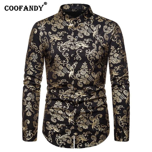 mens fashion gold floral printed long spring, autumn sleeve shirt prom casual, party, party bar shirts, White;black
mens fashion gold floral printed long spring, autumn sleeve shirt prom casual, party, party bar shirts, White;black