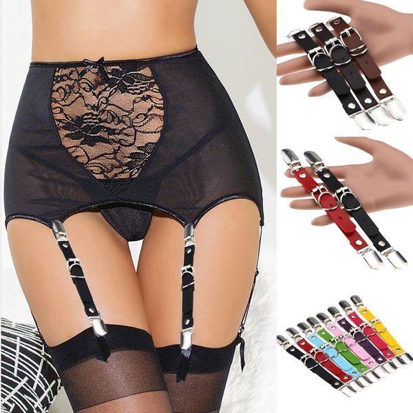 women lady punk gothic leather garter stocking belt leg ring thigh elastic garter belt party gifts, Black;white
women lady punk gothic leather garter stocking belt leg ring thigh elastic garter belt party gifts, Black;white