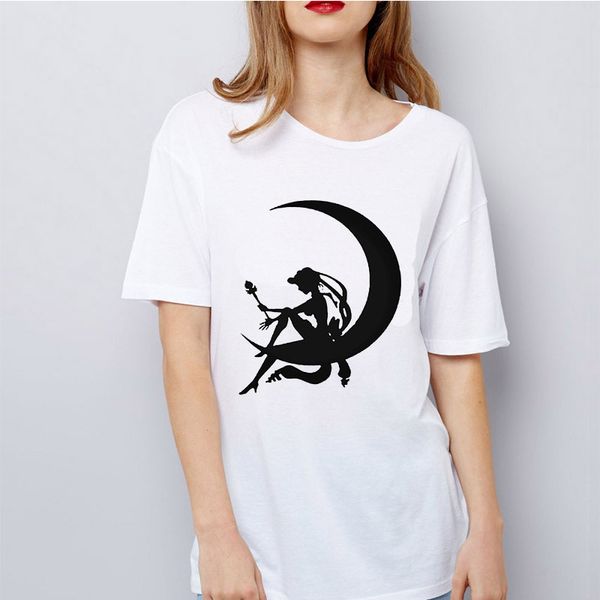japanese 2020 summer women tee shirt fashion funny sailor moon print harajuku t-hirt streetwear camiseta s-3xl dropshipping, White
japanese 2020 summer women tee shirt fashion funny sailor moon print harajuku t-hirt streetwear camiseta s-3xl dropshipping, White