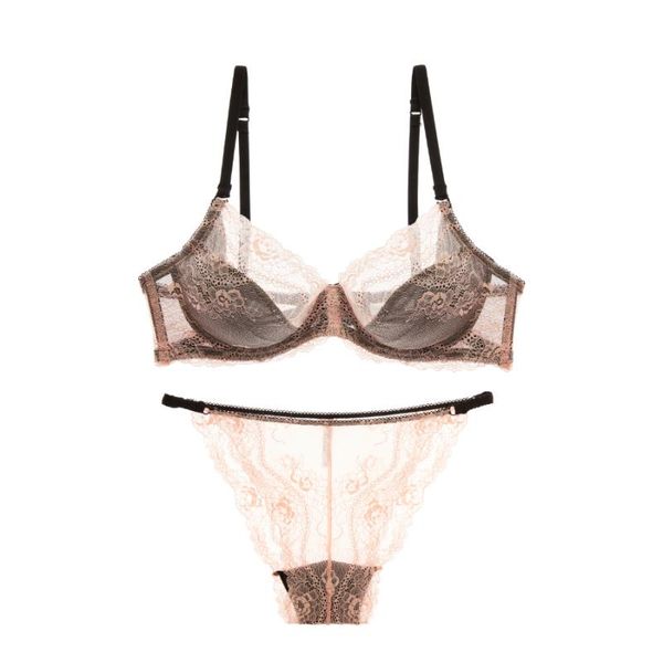 transparent bras new arrival fashion lace cutout women's underwear ultra-thin pad comfortable side gathering bra sets, Red;black
transparent bras new arrival fashion lace cutout women's underwear ultra-thin pad comfortable side gathering bra sets, Red;black