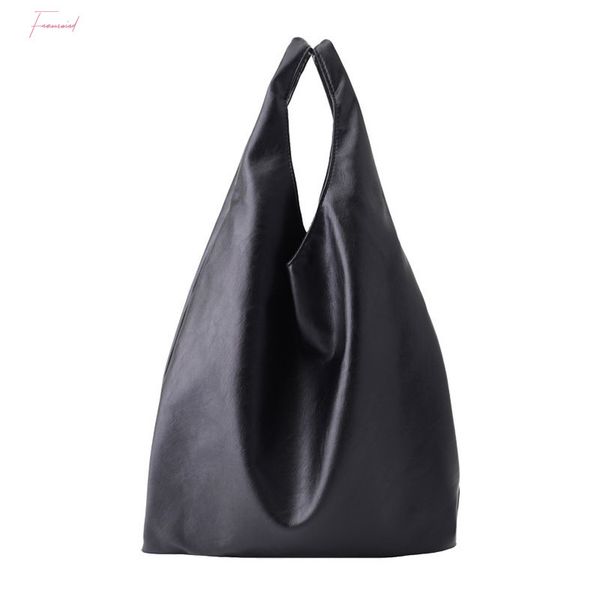 simple soft pu leather shopping bag solid color wild tote casual large capacity womens handbag composite bag tote sac bols
simple soft pu leather shopping bag solid color wild tote casual large capacity womens handbag composite bag tote sac bols