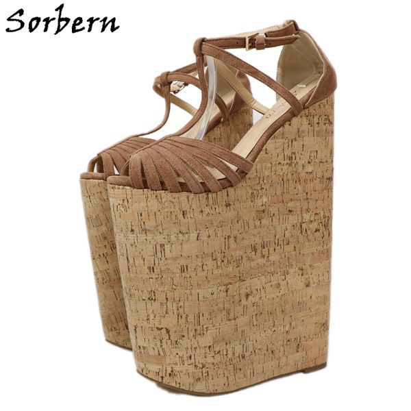 sorbern extreme high heels sandals shoes women designers summer sandals for women wedges platform customized large size 33-46, Black
sorbern extreme high heels sandals shoes women designers summer sandals for women wedges platform customized large size 33-46, Black