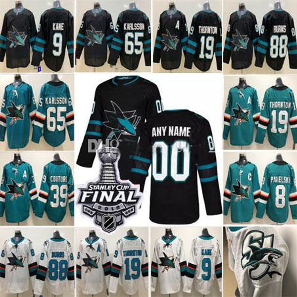 any name san jose sharks hockey brent burns erik karlsson joe thornton pavelski evander kane logan couture tomas hertl martin jones jerseys, Black
any name san jose sharks hockey brent burns erik karlsson joe thornton pavelski evander kane logan couture tomas hertl martin jones jerseys, Black