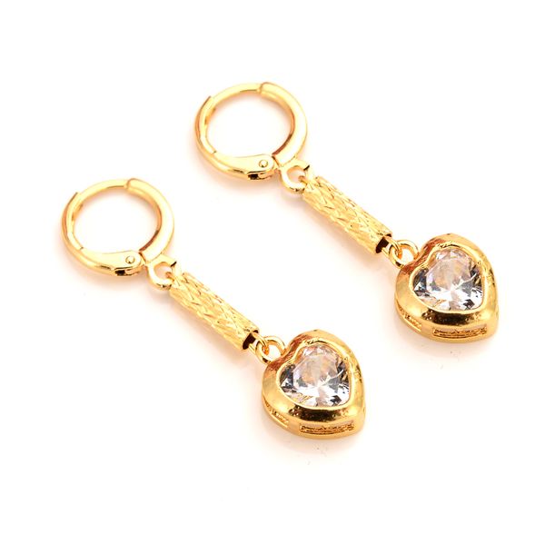crystal cz heart drop earring ethiopian/nigeria/kenya /ghana gold color dubai african arab middle eastern jewelry mom gifts, Silver
crystal cz heart drop earring ethiopian/nigeria/kenya /ghana gold color dubai african arab middle eastern jewelry mom gifts, Silver