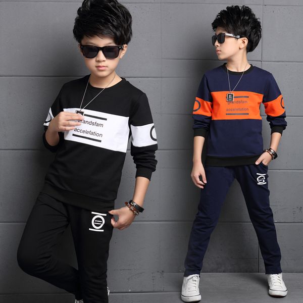 teenager spring autumn clothes set fashion long sleeve letter t-shirt+pants 2pcs children boys sports suit little boys outfits, White
teenager spring autumn clothes set fashion long sleeve letter t-shirt+pants 2pcs children boys sports suit little boys outfits, White