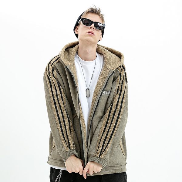 original new style both sides man winter clothes cotton-padded coat youth male cotton loose enlarge code coat, Black
original new style both sides man winter clothes cotton-padded coat youth male cotton loose enlarge code coat, Black
