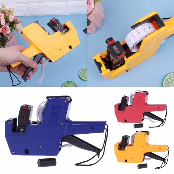 mx-5500 8 digits price tag gun labeler labeller stickers label paper +2 ink roll manual pricing machine random color
mx-5500 8 digits price tag gun labeler labeller stickers label paper +2 ink roll manual pricing machine random color