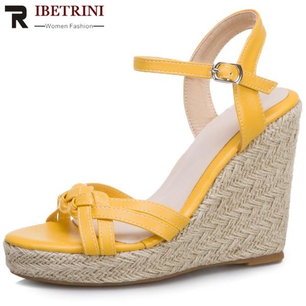 ribetrini new fashion super high wedges shoes women high heels summer sandals sweet platform sandals, Black
ribetrini new fashion super high wedges shoes women high heels summer sandals sweet platform sandals, Black