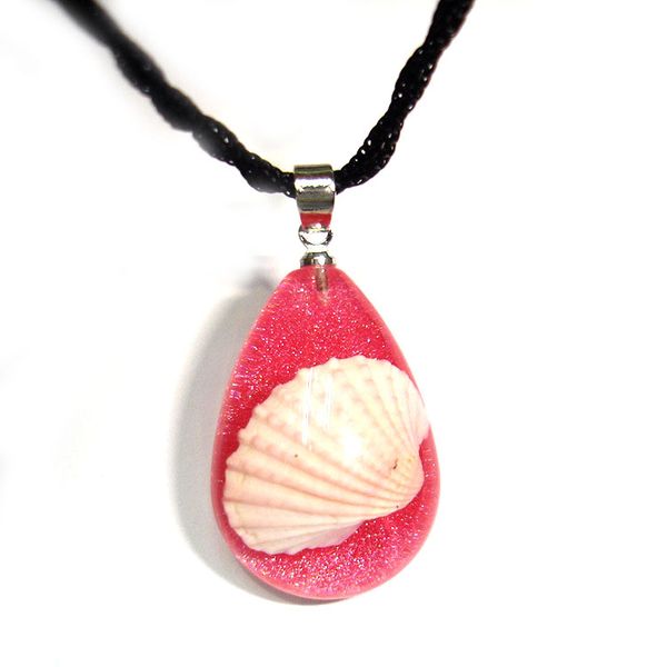 fashion tear drop glowing real sea shell speicimen amber necklaces luminous resin valentine's day gifts pendants mix color with chains, Silver
fashion tear drop glowing real sea shell speicimen amber necklaces luminous resin valentine's day gifts pendants mix color with chains, Silver