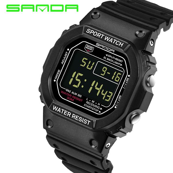 brand sanda wrist watch men women g style waterproof sports military watch shock men's luxury digital watches relogio masculino ly19121, Slivery;brown
brand sanda wrist watch men women g style waterproof sports military watch shock men's luxury digital watches relogio masculino ly19121, Slivery;brown