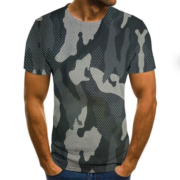 men's t-shirts 2021 camouflage t-shirt summer casual 3d printed o-neck shirt fashion graphic plus size streetwear, White;black
men's t-shirts 2021 camouflage t-shirt summer casual 3d printed o-neck shirt fashion graphic plus size streetwear, White;black