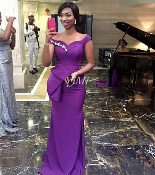 2019 new purple mermaid bride maid dre e off houlder peplum weep train applique garden country wedding gue t gown maid of honor dre
2019 new purple mermaid bride maid dre e off houlder peplum weep train applique garden country wedding gue t gown maid of honor dre