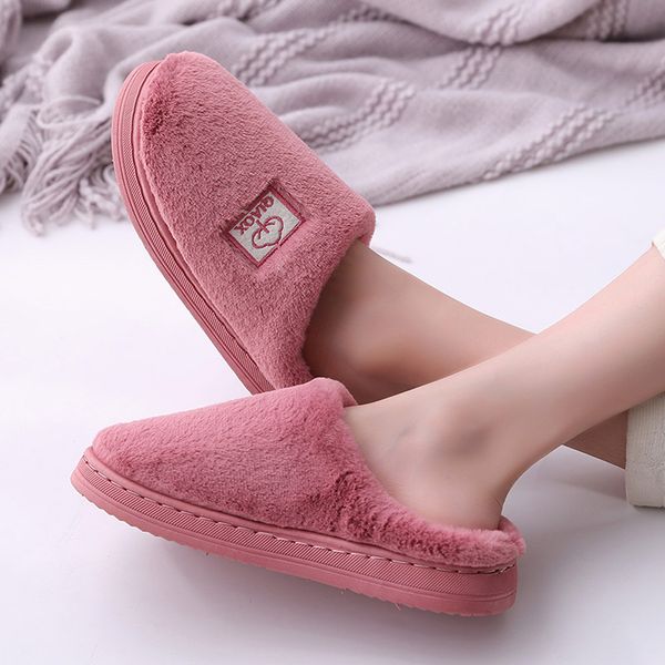 women warm home plush soft slippers large size casual plus velvet warm shoes woman comfortable winter cotton indoors slippers, Black
women warm home plush soft slippers large size casual plus velvet warm shoes woman comfortable winter cotton indoors slippers, Black