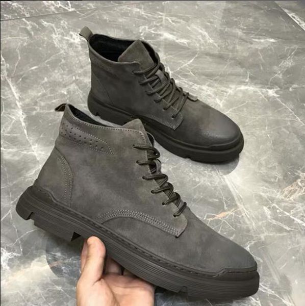 men's fashion casual cowhide shoe boots man street trend shoes high-genuine leather running shoe ankle boots loafers, Black
men's fashion casual cowhide shoe boots man street trend shoes high-genuine leather running shoe ankle boots loafers, Black