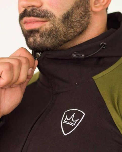 new style muscle fitness brothers cardigan men's coat slim fit running sports hoodie zipper set sports clothing, Black
new style muscle fitness brothers cardigan men's coat slim fit running sports hoodie zipper set sports clothing, Black