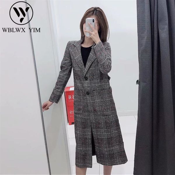 autumn winter coat women fashion plaid wool coat thick warm long wool casual coats womens 100% overcoat, Black
autumn winter coat women fashion plaid wool coat thick warm long wool casual coats womens 100% overcoat, Black