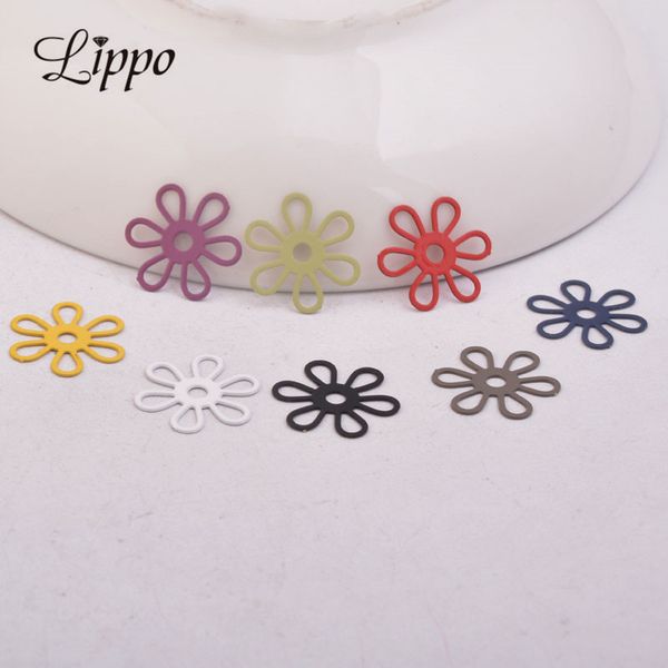 50pcs ac10911 15mm flower filigree charms diy jewelry necklace, Bronze;silver
50pcs ac10911 15mm flower filigree charms diy jewelry necklace, Bronze;silver