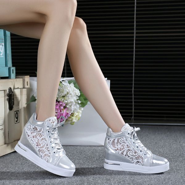 shoes women thick woman breathable mesh summer lace creepers loafers casual heels comfort platform sneakers wedges flats bnqum, Black
shoes women thick woman breathable mesh summer lace creepers loafers casual heels comfort platform sneakers wedges flats bnqum, Black