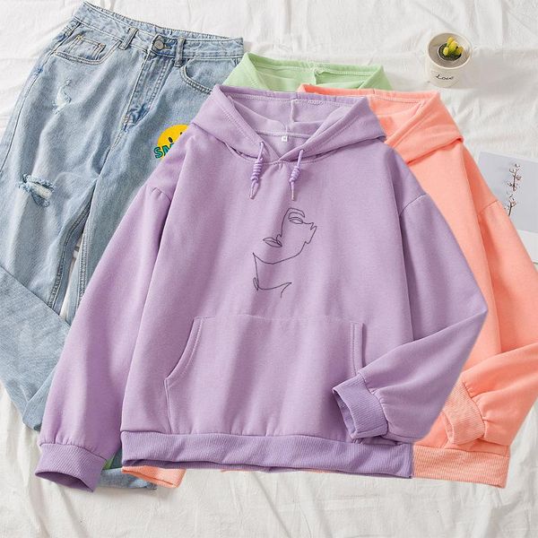 autumn winter women sweatshirt line art print women hoodies friend pullovers ulzzang harajuku casual moletom mujer, Black
autumn winter women sweatshirt line art print women hoodies friend pullovers ulzzang harajuku casual moletom mujer, Black