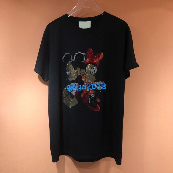 high end женщины девушки футболка с горячим бурением мультфильм мотив круглый вырез с коротким рукавом блузка футболка мода дизайн роскошный, White
high end женщины девушки футболка с горячим бурением мультфильм мотив круглый вырез с коротким рукавом блузка футболка мода дизайн роскошный, White