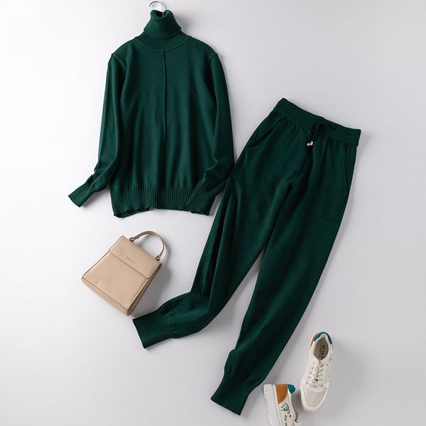two piece dress women sweater suit sets turtleneck pullovers + long pants 2pcs track suits for spring autumn woman knitted trousers+jumper, White
two piece dress women sweater suit sets turtleneck pullovers + long pants 2pcs track suits for spring autumn woman knitted trousers+jumper, White
