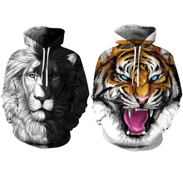 new style men's designer hoodies stretch sweatshirts hip hop pullovers sportswear 3d printing animals couples with clothing s-5xl 128, Black
new style men's designer hoodies stretch sweatshirts hip hop pullovers sportswear 3d printing animals couples with clothing s-5xl 128, Black