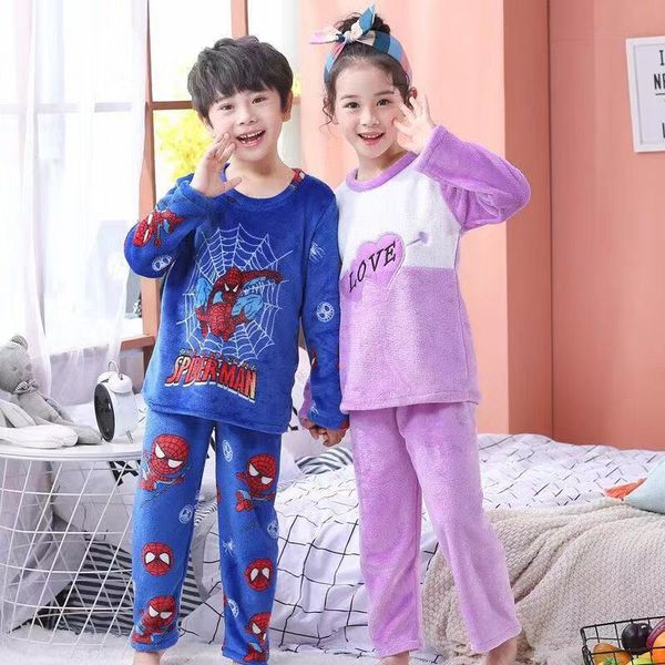 children's christmas boys cartoon pajamas pjs kids winter set flannel thick long sleeve suit velvet cartoon boy baby homewear y200328, Blue;red
children's christmas boys cartoon pajamas pjs kids winter set flannel thick long sleeve suit velvet cartoon boy baby homewear y200328, Blue;red