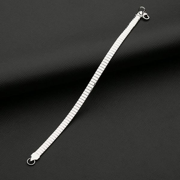 stainless steel charm bracelet women simple silver bracelet chain on hand gift for female accessories wholesale fashion, Black
stainless steel charm bracelet women simple silver bracelet chain on hand gift for female accessories wholesale fashion, Black