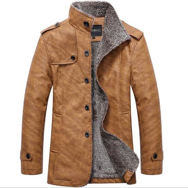 brand 2018 men's winter jacket men pu leather motorcycle warm jackets plus velvet windbreaker male casual long coat 4xl, Black;brown
brand 2018 men's winter jacket men pu leather motorcycle warm jackets plus velvet windbreaker male casual long coat 4xl, Black;brown