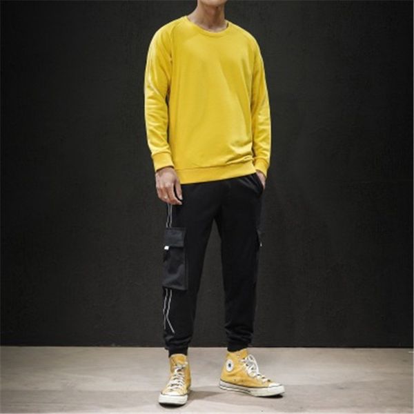 autumn man round neck turtleneck two-piece set fashion trend male casual loose hoodie trousers sweatshirt sweatpants set tracksuit, Gray
autumn man round neck turtleneck two-piece set fashion trend male casual loose hoodie trousers sweatshirt sweatpants set tracksuit, Gray