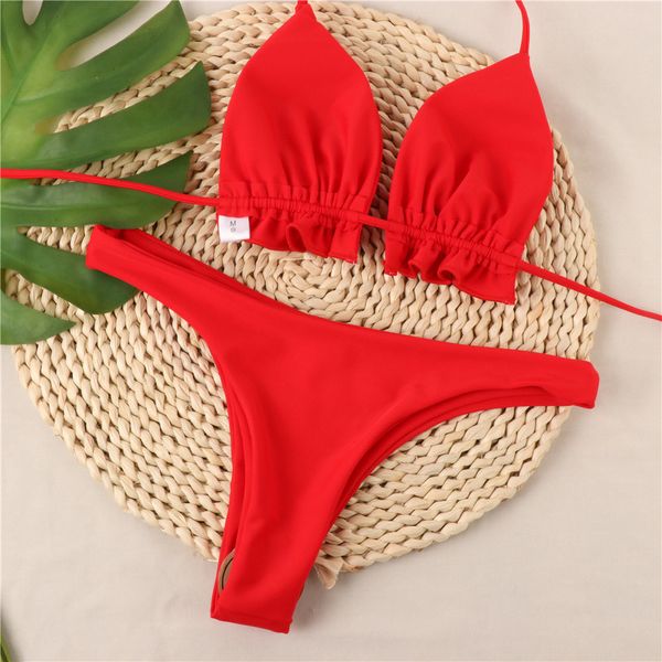 bikini 2019 mujer women swimwear solid white shell bra push up swimsuit brazilian halter bathing suit thong biquini
bikini 2019 mujer women swimwear solid white shell bra push up swimsuit brazilian halter bathing suit thong biquini