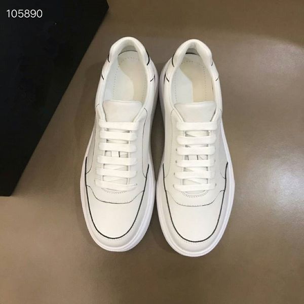 2019 new arrival fashion men casual shoes luxury designer genuine leather lace-up solid white shoes size:39-43, Black 
2019 new arrival fashion men casual shoes luxury designer genuine leather lace-up solid white shoes size:39-43, Black