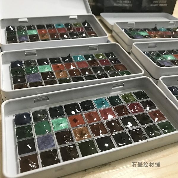 us ds ore precipitation brilliant 36 colors ds watercolor master pigment trial use of mineral separation 35 colors+142
us ds ore precipitation brilliant 36 colors ds watercolor master pigment trial use of mineral separation 35 colors+142