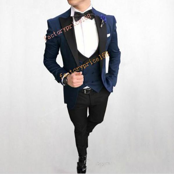 новый groomsmen пик черный отворот groom tuxedos мужские костюмы свадебные / пром / dinner best man blazer (куртка + штаны + tie + vest) 301, Black;gray
новый groomsmen пик черный отворот groom tuxedos мужские костюмы свадебные / пром / dinner best man blazer (куртка + штаны + tie + vest) 301, Black;gray