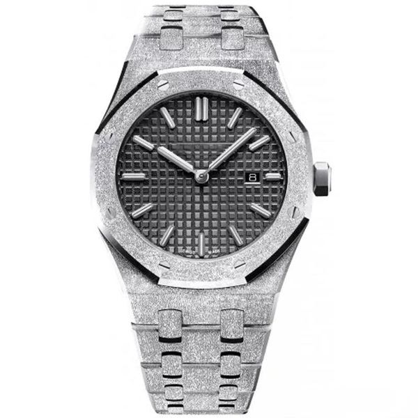 2019 diamonds automatic royal frosted black dial oak mens 18k white gold watch silver-tone hands fixed bezel 42mm size glide smooth wris, Slivery;brown
2019 diamonds automatic royal frosted black dial oak mens 18k white gold watch silver-tone hands fixed bezel 42mm size glide smooth wris, Slivery;brown