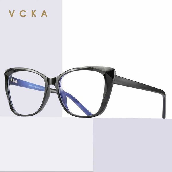 vcka tr90 anti blue light ray radiation glasses for computer gaming women blue blocking eyewear cat eyes gafas luz azul, White;black
vcka tr90 anti blue light ray radiation glasses for computer gaming women blue blocking eyewear cat eyes gafas luz azul, White;black