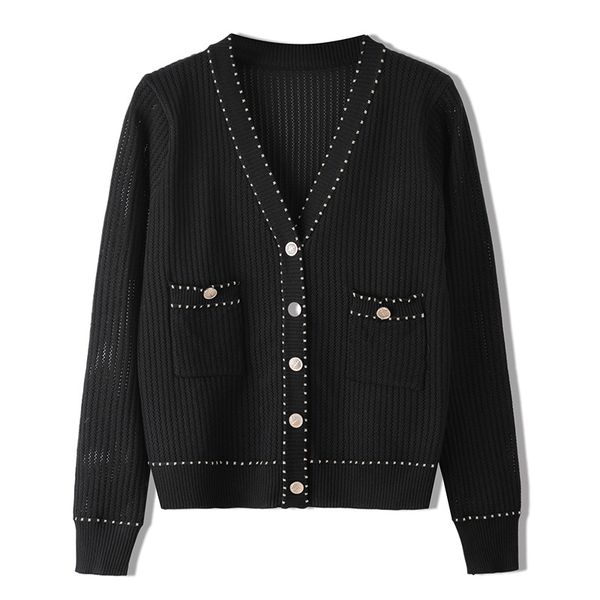 spring autumn long sleeve knit cardigan jackets female v-neck fashion loose thin knitted women sweater coats sueter mujer ta3146, White
spring autumn long sleeve knit cardigan jackets female v-neck fashion loose thin knitted women sweater coats sueter mujer ta3146, White
