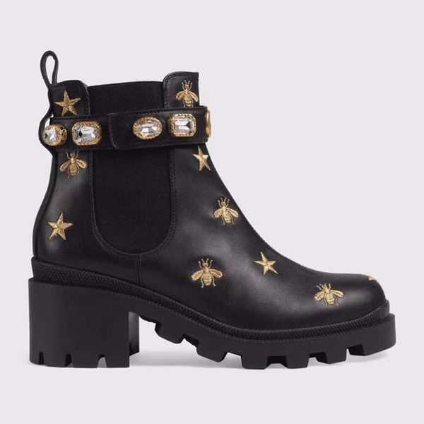 woman's leather shoes lace up ribbon belt buckle ankle boots factory direct female rough heel round head autumn winter martin boots s11, Black
woman's leather shoes lace up ribbon belt buckle ankle boots factory direct female rough heel round head autumn winter martin boots s11, Black