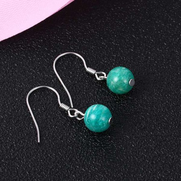 stud borosa elegant natural green stone dangle earring silver color round beads jewelry for women wx1708, Golden;silver
stud borosa elegant natural green stone dangle earring silver color round beads jewelry for women wx1708, Golden;silver