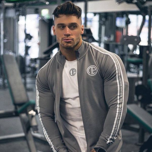 running jacket men sports coat fitness long sleeve hooded tight hoodies zipper slim hiking sweatshirts male gym training jackets, Black;red
running jacket men sports coat fitness long sleeve hooded tight hoodies zipper slim hiking sweatshirts male gym training jackets, Black;red