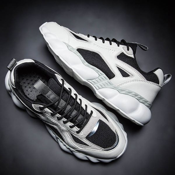 winter men's korean trend casual sports shoes autumn 2019 new versatile dad running shoes, Black
winter men's korean trend casual sports shoes autumn 2019 new versatile dad running shoes, Black