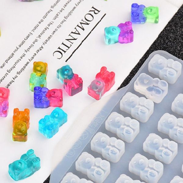diy bear silicone for resin fondant epoxy resin molds pendant jewelry tools 40jf
diy bear silicone for resin fondant epoxy resin molds pendant jewelry tools 40jf