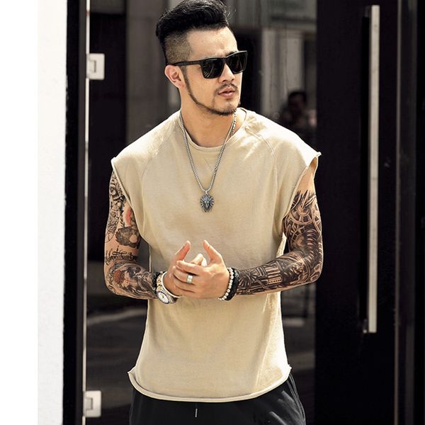 men' sleeveless knitwear sleeveless undershirt wide shoulder vest bodybuilding tank men cotton summer new, White;black
men' sleeveless knitwear sleeveless undershirt wide shoulder vest bodybuilding tank men cotton summer new, White;black