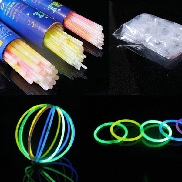 100шт красочные luminous glow sticks светящиеся палочки diy браслет ожерелье партии реквизит идеально подходит для партии / концерт реквизит
100шт красочные luminous glow sticks светящиеся палочки diy браслет ожерелье партии реквизит идеально подходит для партии / концерт реквизит