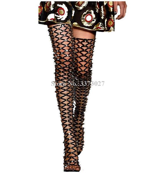 rivets hollow out thigh high boots women design black cut-out studded stiletto heel platform long boots lady dropship
rivets hollow out thigh high boots women design black cut-out studded stiletto heel platform long boots lady dropship