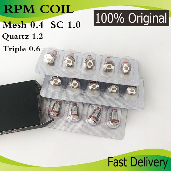 100% Original RPM Replacement Coils Heads Mesh 0.4ohm /SC /MTL Mesh /DC 0.8ohm /Triple 0.6ohm Quartz Coil Heads not baby coil prince coil
100% Original RPM Replacement Coils Heads Mesh 0.4ohm /SC /MTL Mesh /DC 0.8ohm /Triple 0.6ohm Quartz Coil Heads not baby coil prince coil