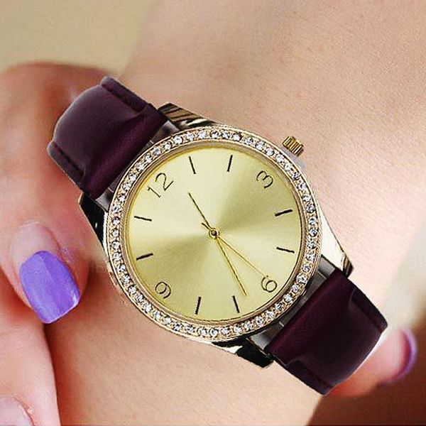 fashion women arabic numerals round dial faux leather band quartz wrist watch, Slivery;brown
fashion women arabic numerals round dial faux leather band quartz wrist watch, Slivery;brown
